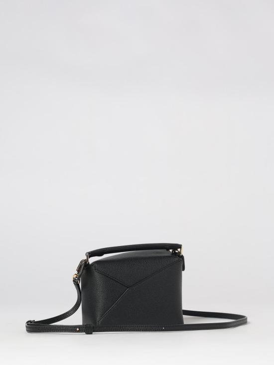 26FW 로에베 소프트 그레인드 카프스킨 미니 퍼즐 엣지백 A510P88X60 1100 Black - LOEWE