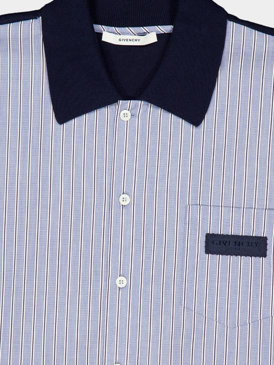 26FW 지방시 셔츠 BM619L4YQQ 410 Blue - GIVENCHY
