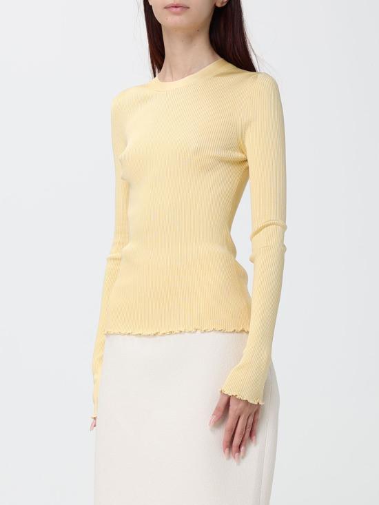 26FW 알라이아 스웨터 AA9H1460K232C 239 Yellow - ALAIA