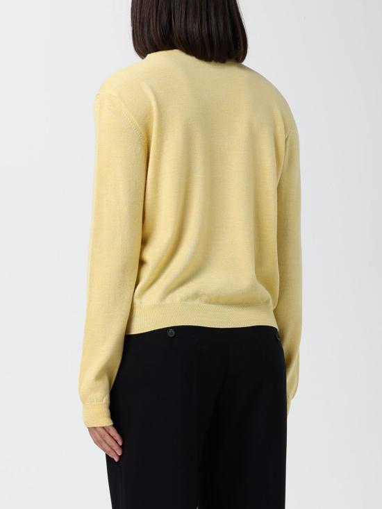 26FW 모스키노 스웨터 09345401 1025 Yellow - MOSCHINO