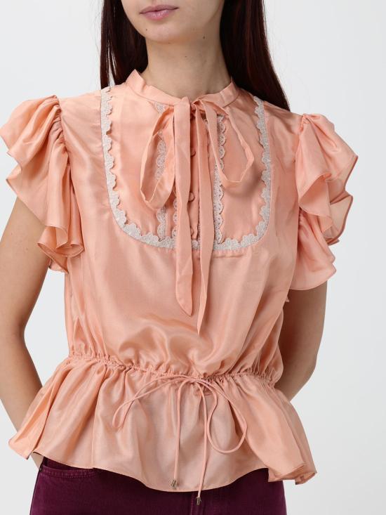 26FW 끌로에 탑 CH26AHT53009 266 Pink - CHLOE