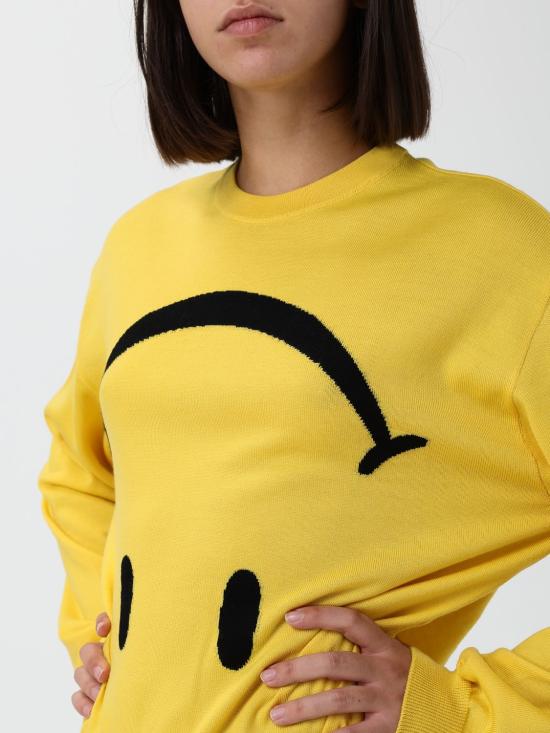 26FW 모스키노 스웨터 09405500 3030 Yellow - MOSCHINO