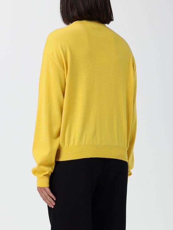 26FW 모스키노 스웨터 09405500 3030 Yellow - MOSCHINO