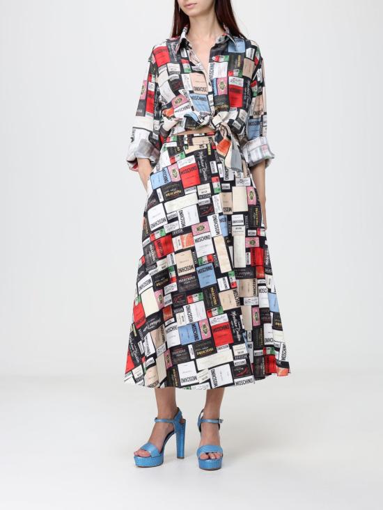 26FW 모스키노 셔츠 02215562 1888 Multicolor - MOSCHINO