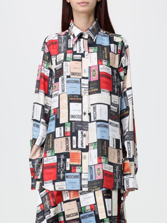 26FW 모스키노 셔츠 02215562 1888 Multicolor