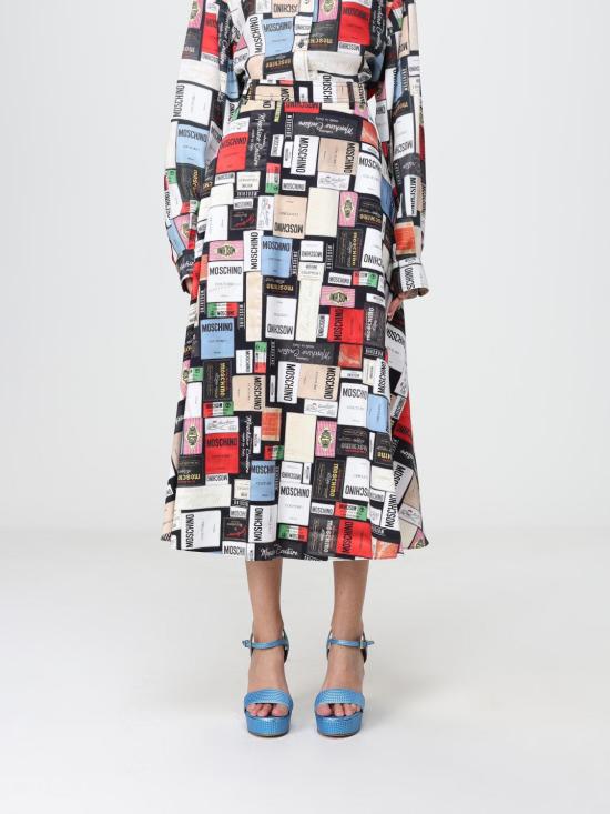 26FW 모스키노 스커트 01285563 1888 Multicolor