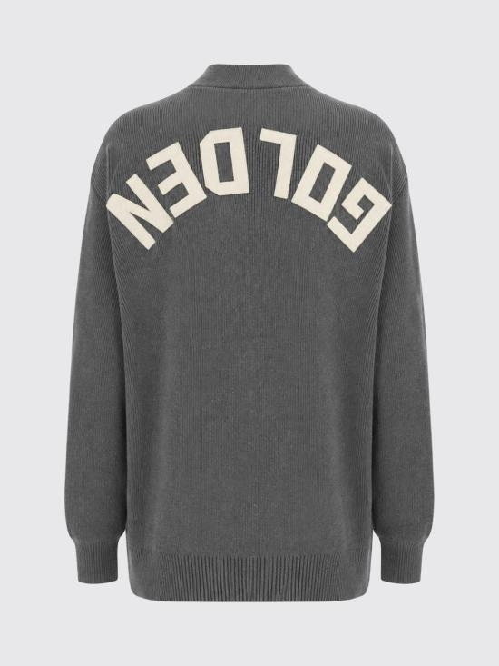 26FW 골든구스 코튼 버튼 가디건 GWP00950P00066260304 Grey - GOLDEN GOOSE