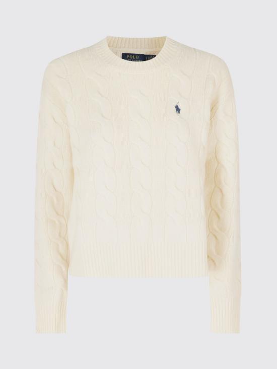 26FW 폴로 랄프로렌 스웨터 211A91216 002 White - POLO RALPH LAUREN
