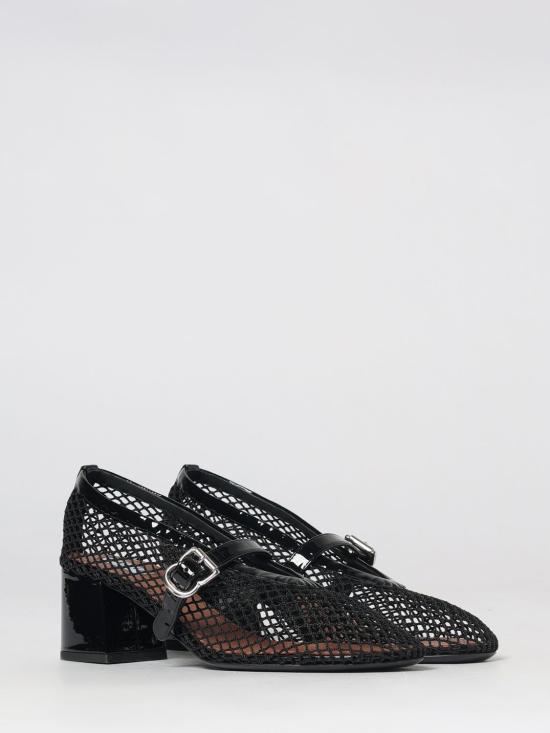 26FW 알라이아 힐/펌프스 AA3A2001A028 999 Black - ALAIA