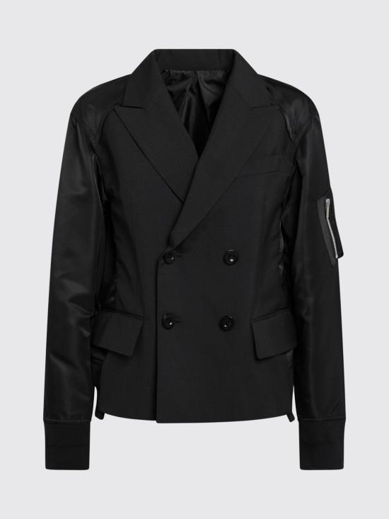 26FW 사카이 X 칼하트 WIP 자켓 08564 001 Black - SACAI X CARHARTT WIP