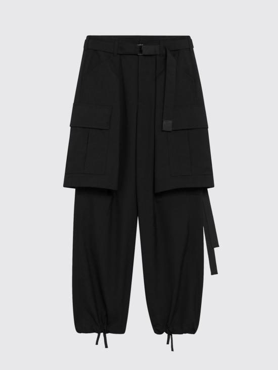 26FW 사카이 X 칼하트 WIP 팬츠 08571 001 Black - SACAI X CARHARTT WIP