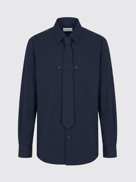 26FW 드리스 반 노튼 셔츠 2620207124314 511 Black - DRIES VAN NOTEN