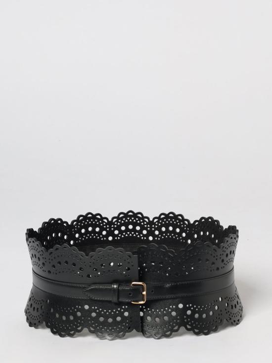 26FW 알라이아 레귤러 벨트 AA1C082GI251 999 Black