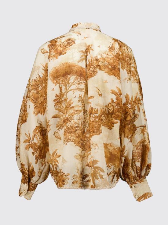 26FW 짐머만 셔츠 8494TSS262 COSA Beige - ZIMMERMANN