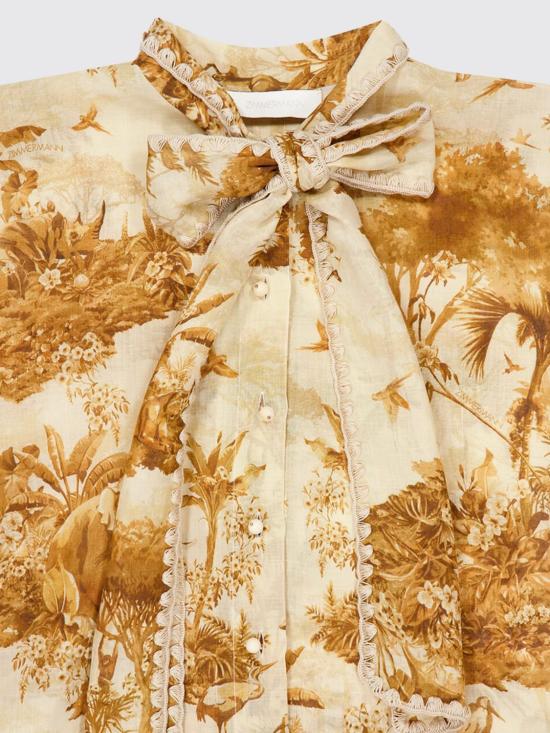 26FW 짐머만 셔츠 8494TSS262 COSA Beige - ZIMMERMANN