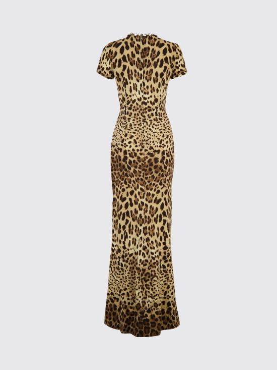 26FW 돌체앤가바나 롱 원피스 F618EZFSADD HY13M Savannah - DOLCE & GABBANA