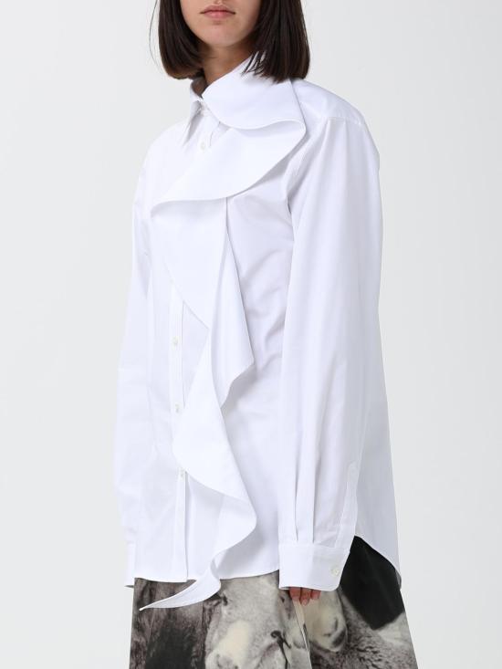 26FW 모스키노 셔츠 02315436 0001 White - MOSCHINO