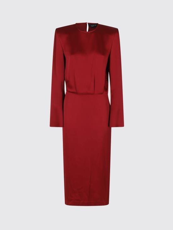 26FW 페데리카 토시 롱 원피스 31215311 51 Red - FEDERICA TOSI