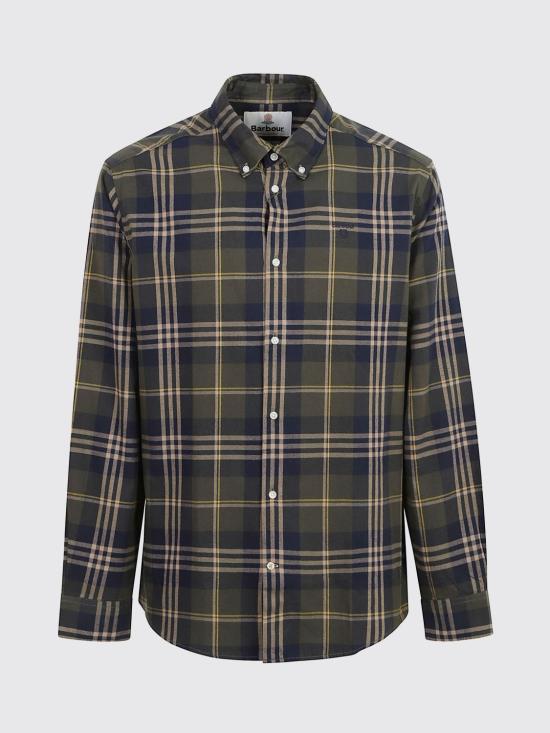 26FW 바버 셔츠 MSH5355 OL51 Green - BARBOUR