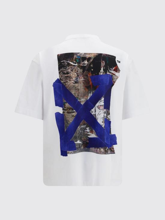 26FW 오프화이트 반팔 티셔츠 OMAA120F26JER01810 100 White - OFF WHITE
