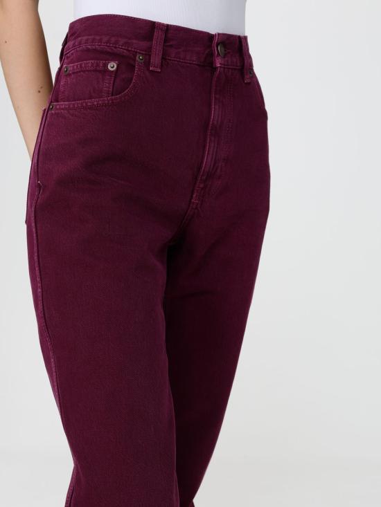 26FW 끌로에 데님 팬츠 CH26WDP21159 53B Burgundy - CHLOE