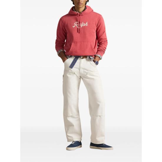 26SS 랄프 로렌 후드 티셔츠 710A13054002 RED - RALPH LAUREN