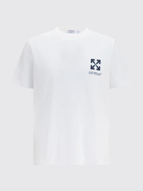 26FW 오프화이트 반팔 티셔츠 OMAA16MF26JER00A10 100 White - OFF WHITE