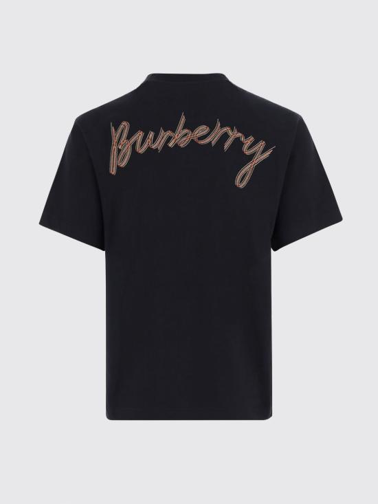 26FW 버버리 반팔 티셔츠 8132687 Black - BURBERRY