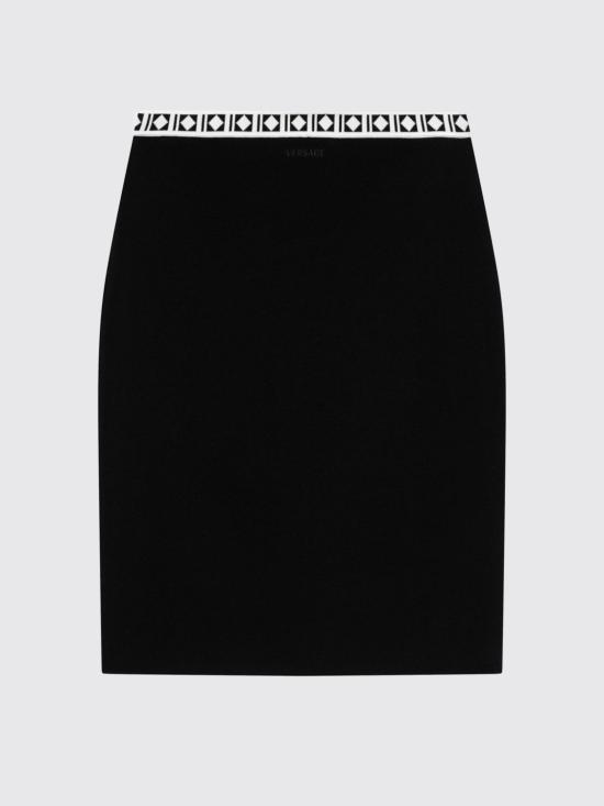 26FW 베르사체 스커트 10257741A18357 1B000 Black - VERSACE