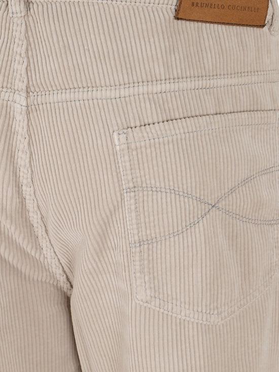 26FW 브루넬로 쿠치넬리 팬츠 M280NF1012 CMG23 Grey - BRUNELLO CUCINELLI