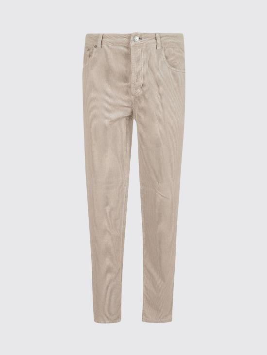 26FW 브루넬로 쿠치넬리 팬츠 M280NF1012 CMG23 Grey - BRUNELLO CUCINELLI