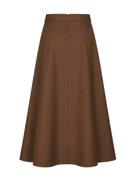 26FW 막스마라 스커트 2629106031600SMMPIOVRA015 BEIGE - MAX MARA