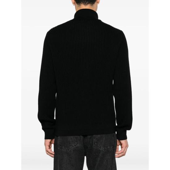 26FW 자노네 니트웨어 810305 ZQ200 Z0015 BLACK - ZANONE