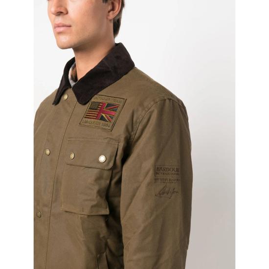 26FW 바버 인터네셔널 워커스 왁스 자켓 MWX1853 SN32 BROWN - BARBOUR