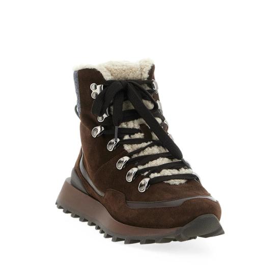 26FW 브루넬로 쿠치넬리 부츠 MZSFG3377 C9885 BROWN - BRUNELLO CUCINELLI