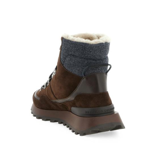 26FW 브루넬로 쿠치넬리 부츠 MZSFG3377 C9885 BROWN - BRUNELLO CUCINELLI
