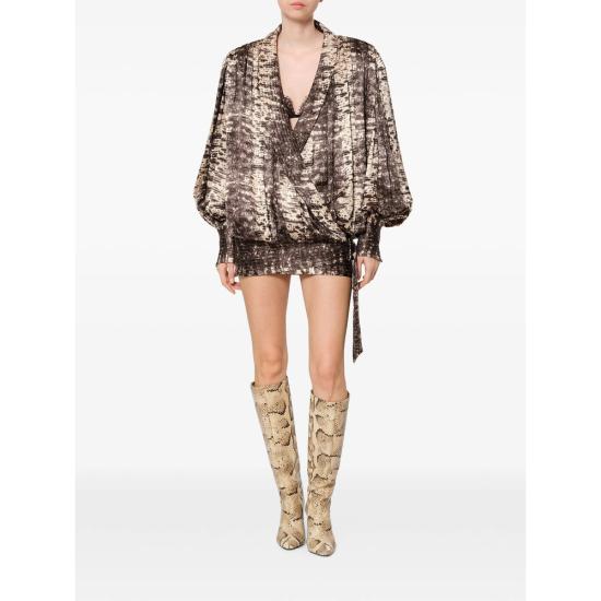 26FW 이자벨마랑 원피스 D4J12I RO1199FB 90BE BROWN - ISABEL MARANT