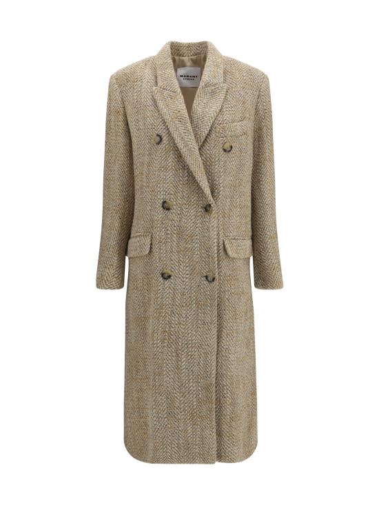 26FW 이자벨마랑에뚜왈 코트 MA0566FAD3E02E 90BE BEIGE