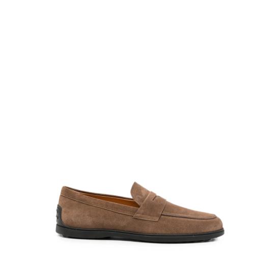 26FW 토즈 스웨이드 페니 로퍼 XXM78L0JM60R E0S818 BROWN