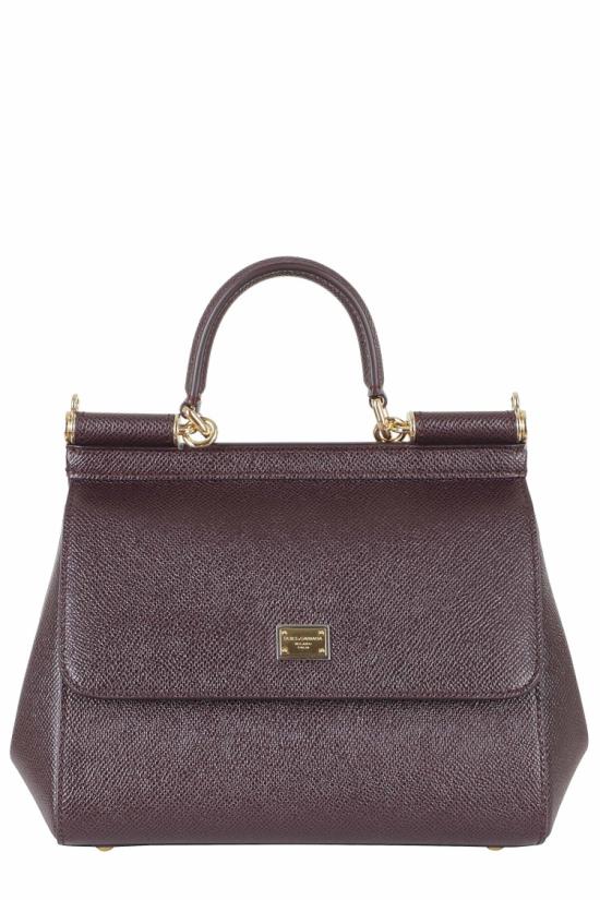 26FW 돌체앤가바나 미디움 시실리 핸드백 BB6003 B1001 099 Purple