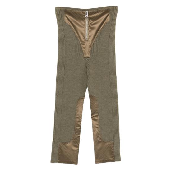 26SS 장 폴 고티에 팬츠 TR053 K024 41 GREEN