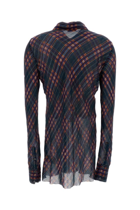 26FW 드리스 반 노튼 탑 2620107174272504 Blue - DRIES VAN NOTEN