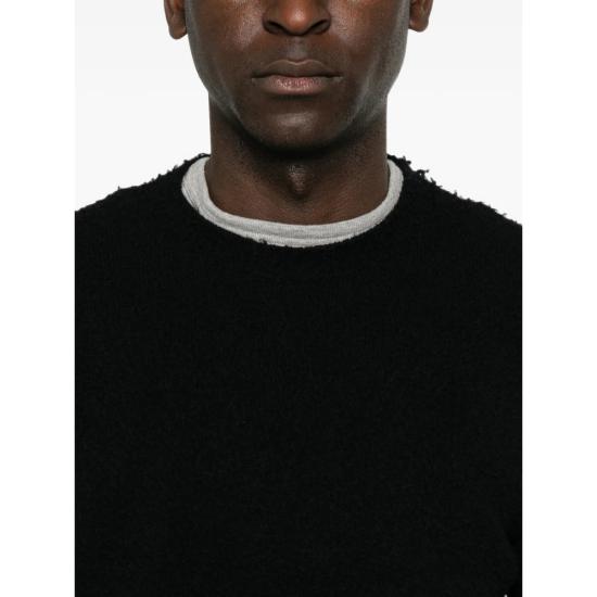 26FW 스칼리오네 스웨터 UTM156 001 BLACK - SCAGLIONE