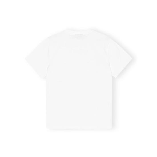 26FW 가니 폴로 티셔츠 T4004 151 WHITE - GANNI