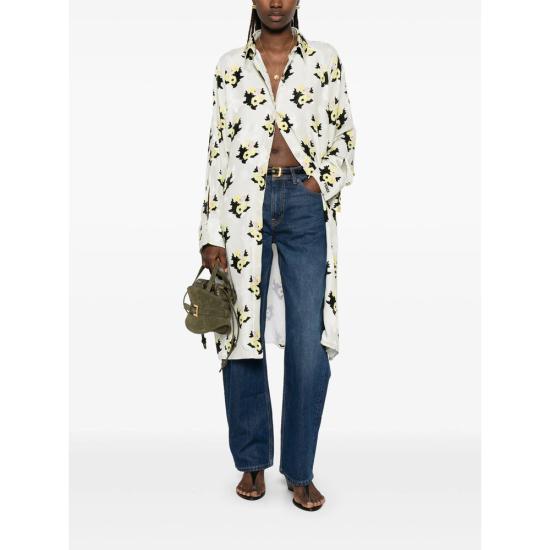 26SS 펜디 원피스 AW9H FDD591 F0ZNM WHITE - FENDI