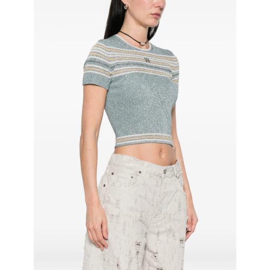 26SS 아미리 폴로 티셔츠 AWTOKN1036 STEEL BLUE - AMIRI