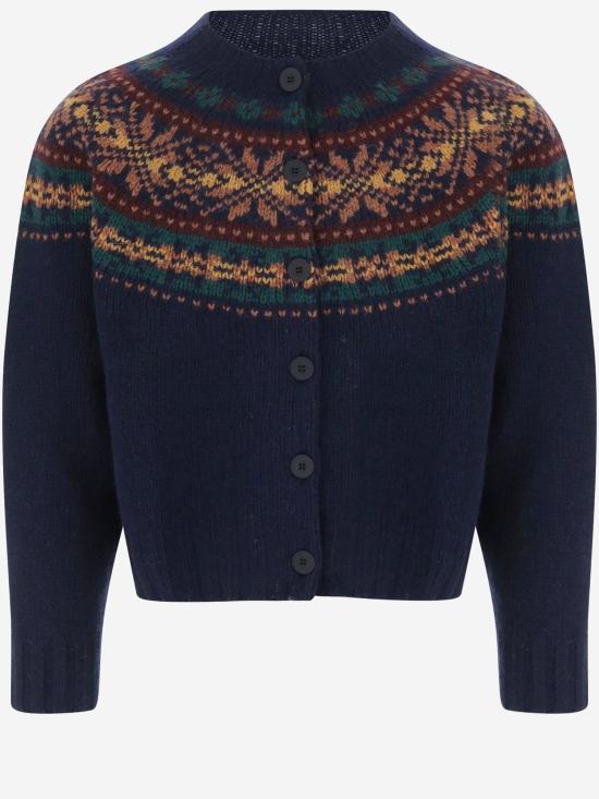 26FW 하울린 스웨터 MAGICWAVES NAVY - HOWLIN