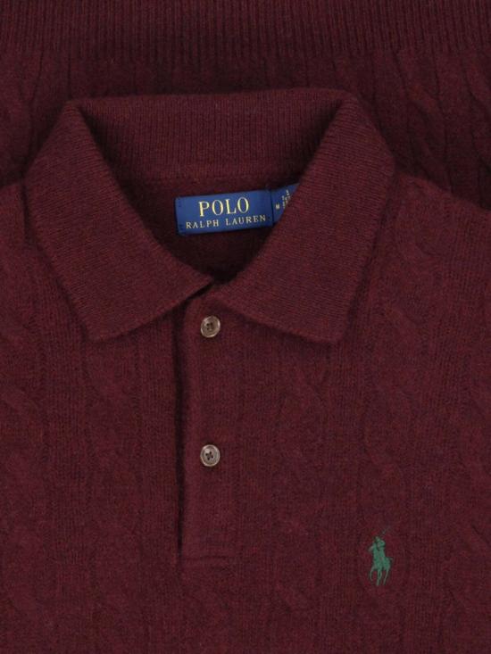 26FW 폴로 랄프로렌 니트웨어 710 974165500 Burgundy - POLO RALPH LAUREN