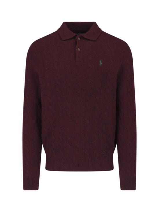26FW 폴로 랄프로렌 니트웨어 710 974165500 Burgundy