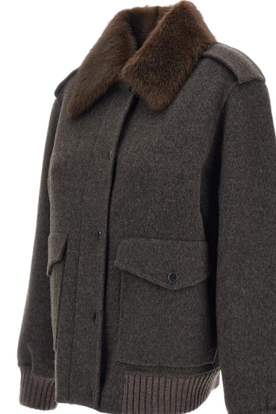 26FW 파로쉬 자켓 D431894LEAK26086 Brown - PAROSH